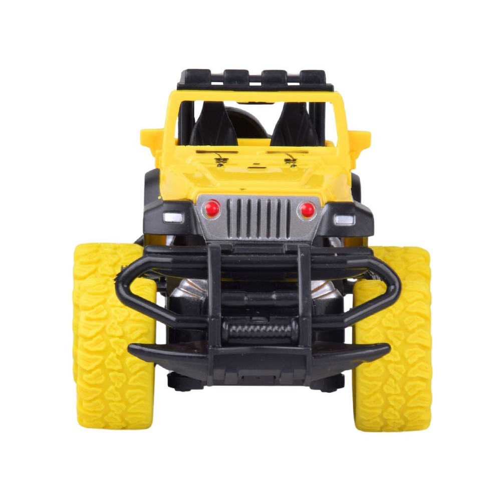 JOKO RC Auto Jeep Off-Road na diaľkové ovládanie 1:36 + nabíjačka, žlté