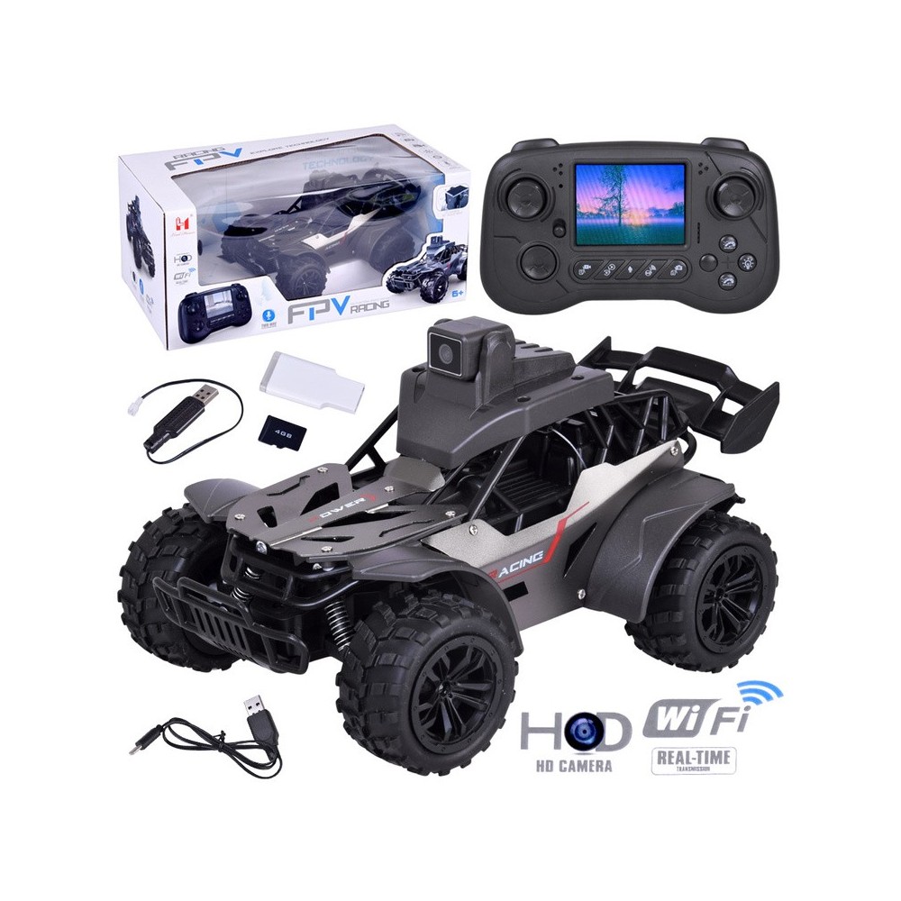 JOKO RC Terénne Auto s WIFI Kamerou s Nahrávaním Videa a Fotením + Diaľkové olvádanie s LCD obrazovkou + posielanie hlasových sp