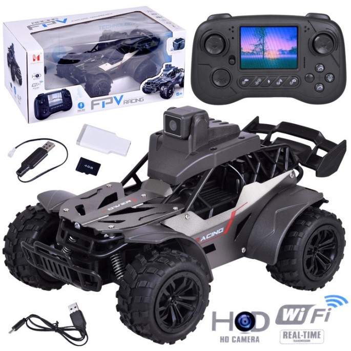 JOKO RC Terénne Auto s WIFI Kamerou s Nahrávaním Videa a Fotením + Diaľkové olvádanie s LCD obrazovkou + posielanie hlasových sp