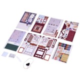 JOKO Drevené 3D Puzzle Kníhkupectvo 148ks s LED svetlom