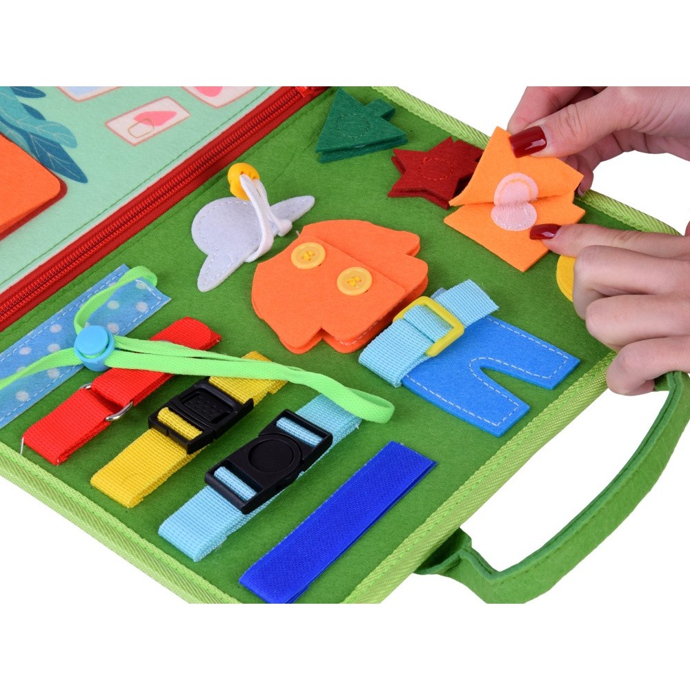 JOKO Montessori Vzdelávacia Senzorická Kniha pre deti