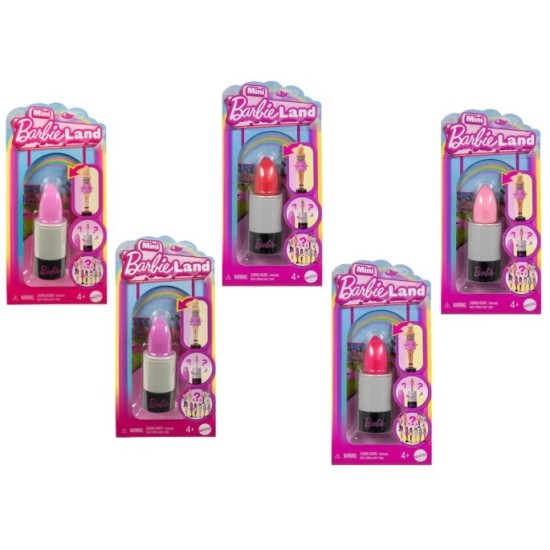 Mattel Mini Barbie Land Surprise Bábika v Rúži