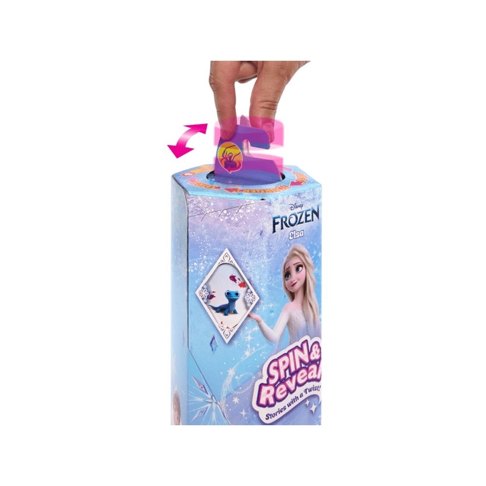Mattel Disney Princess Frozen Spin & Reveal Bábika Elsa s Prekvapením 11ks