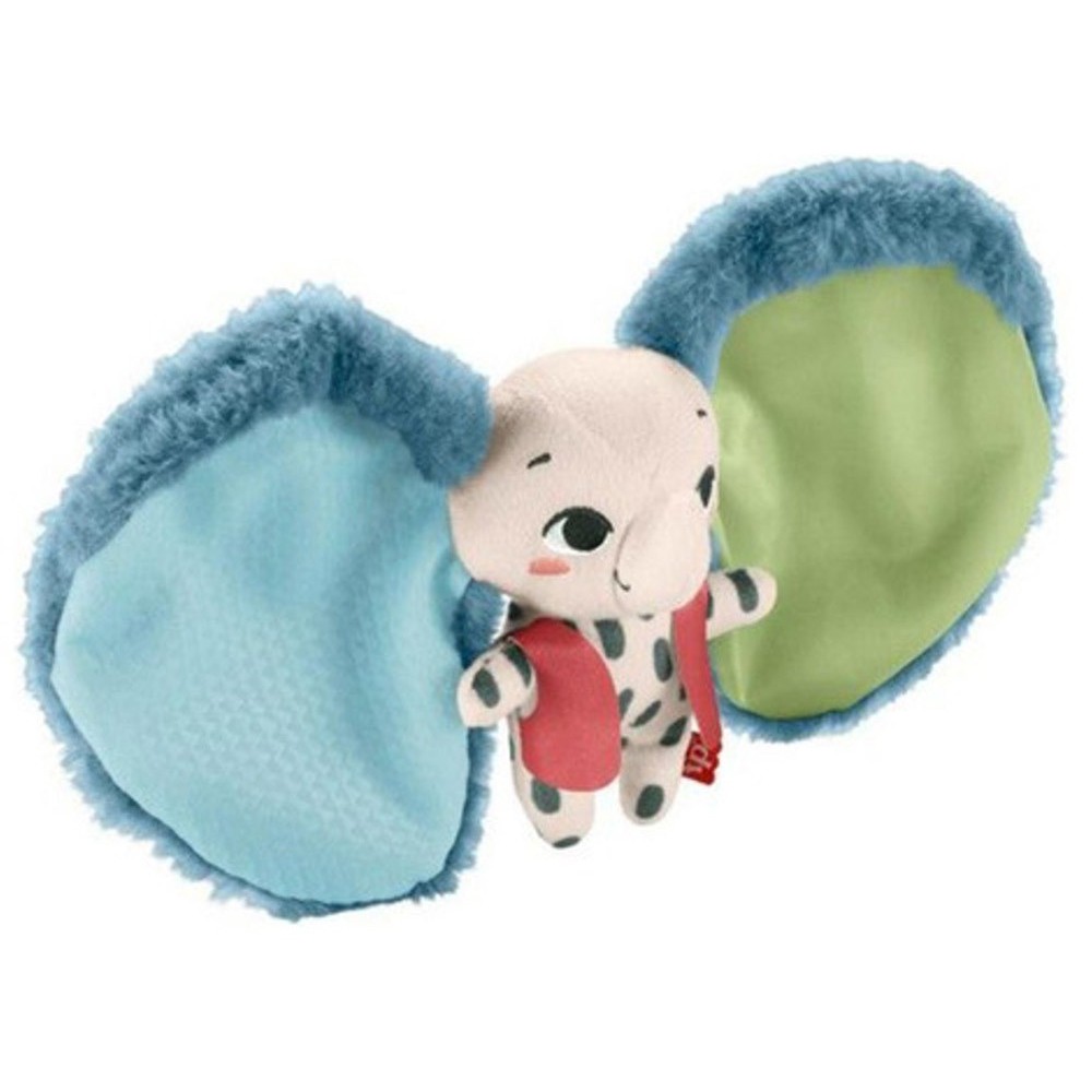 Mattel Fisher Price Planet Friends Senzorický Slon Cuddly Toy - Veľké Uši