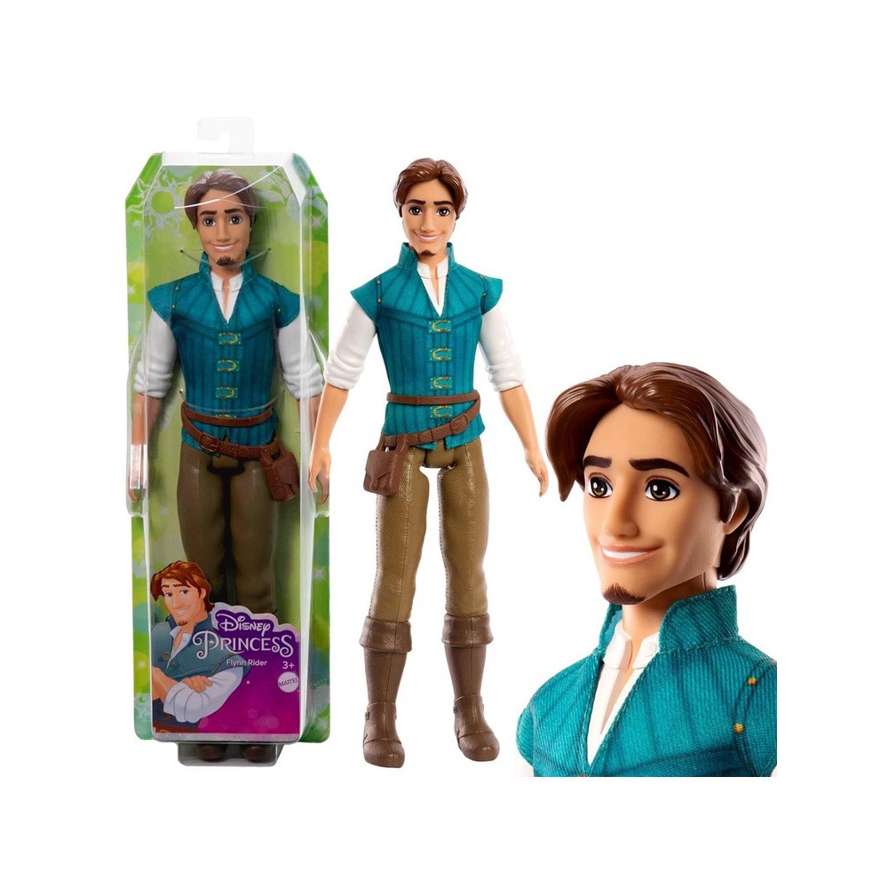 Mattel Disney Bábika Bandita Flynn Rider Rapunzel Rozprávka Na Vlásku