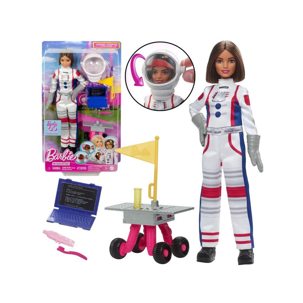 Mattel Barbie Bábika Astronautka s Príslušenstvom Prísl