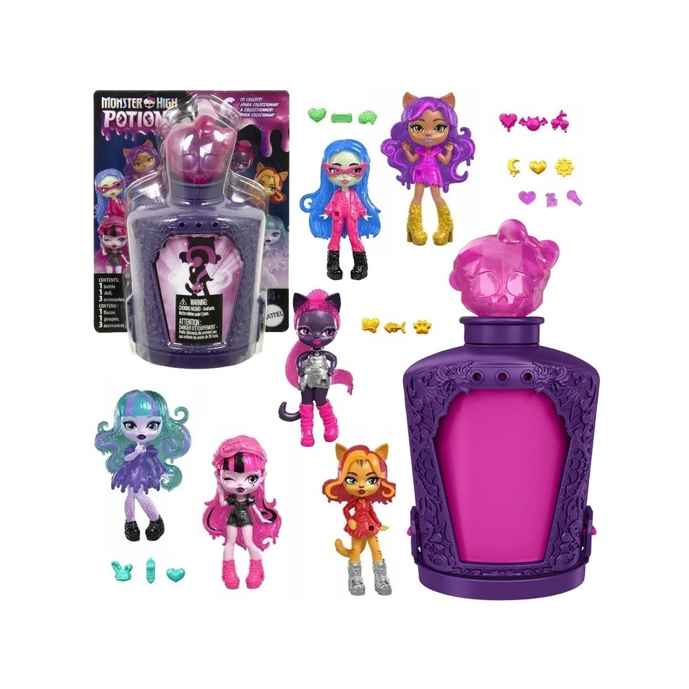 Mattel Monster High Mini Bábika ELIXIR s malou Monsterkou