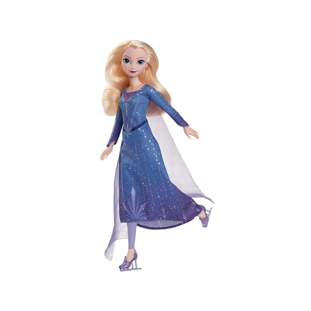 Mattel Disney Bábika Frozen Princezná Elza Korčuliarka Ľadové Kráľovstvo Zimný Festival na ľade