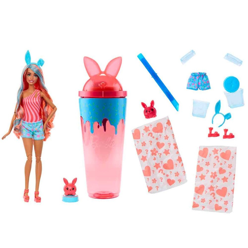 Mattel Bábika Barbie Pop Reveal Zajačik - Koktejlové Prekvapenie Shakes