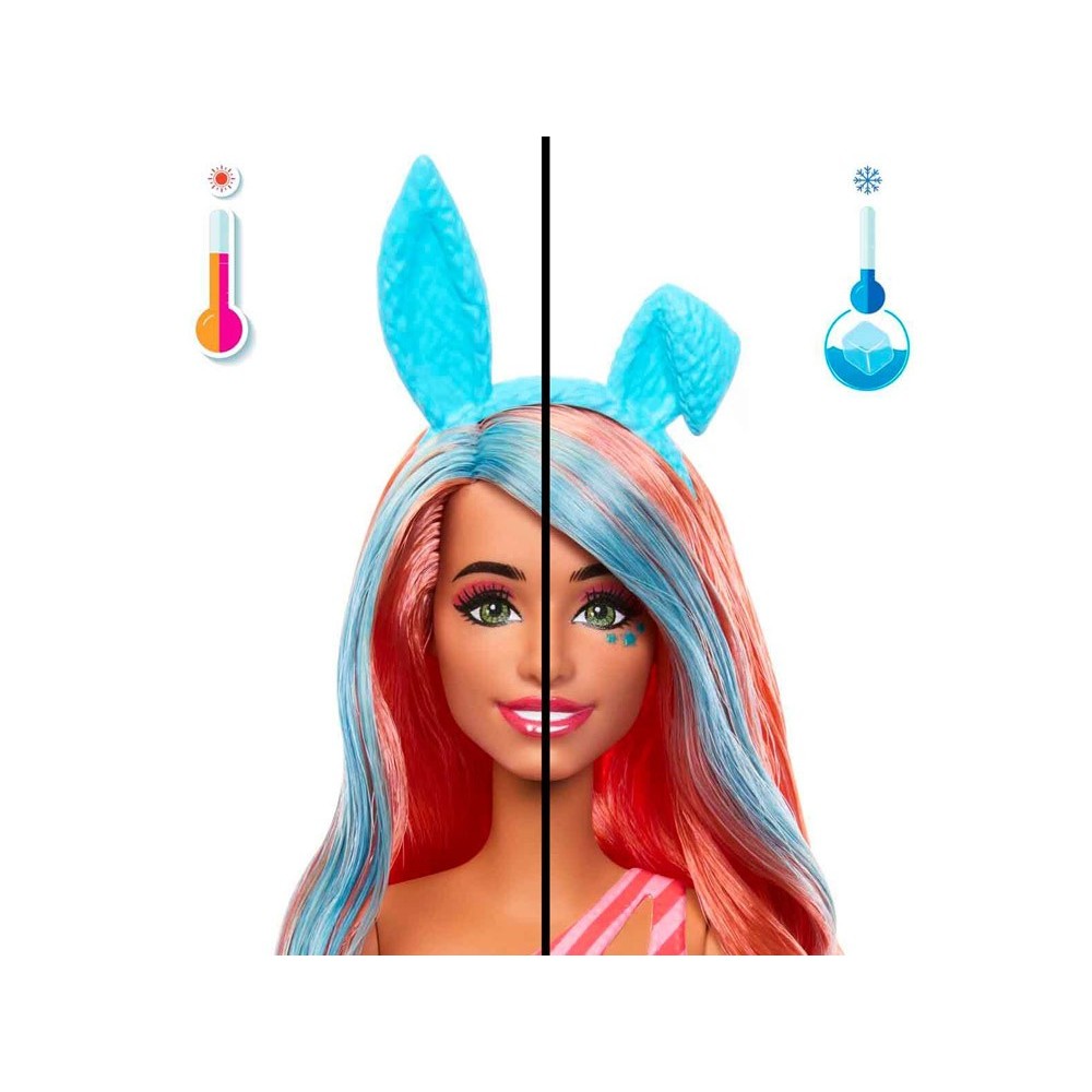 Mattel Bábika Barbie Pop Reveal Zajačik - Koktejlové Prekvapenie Shakes