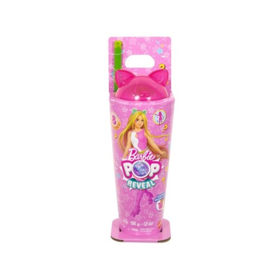 Mattel Bábika Barbie Pop Reveal Mačička - Koktejlové Prekvapenie Shakes