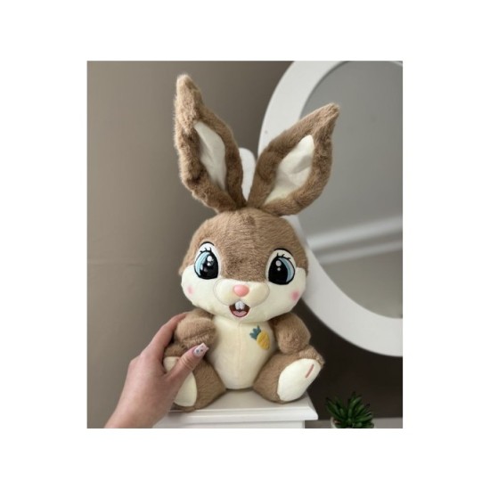 JOKO Plyšový Zajačik 40 cm, hnedý