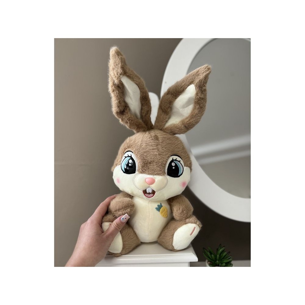 JOKO Plyšový Zajačik 40 cm, hnedý