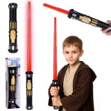 JOKO Vyskakovací Svetelný Meč Star Wars so svetlom a zvukom, červený