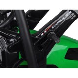 JOKO Veľký Elektrický Traktor s Kabínou 2x200W 24V s Pohyblivou Prednou Radlicou a vlečkou, hudobný panel, LED svetlá, Diaľkové