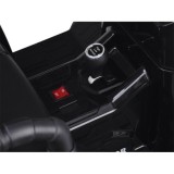 JOKO Veľký Elektrický Traktor s Kabínou 2x200W 24V s Pohyblivou Prednou Radlicou a vlečkou, hudobný panel, LED svetlá, Diaľkové