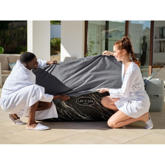 BESTWAY 60319 Kompletný Termokryt Lay-Z-Spa Xtras EnergySense Plus na vírivku 180 x 180 x 71 cm