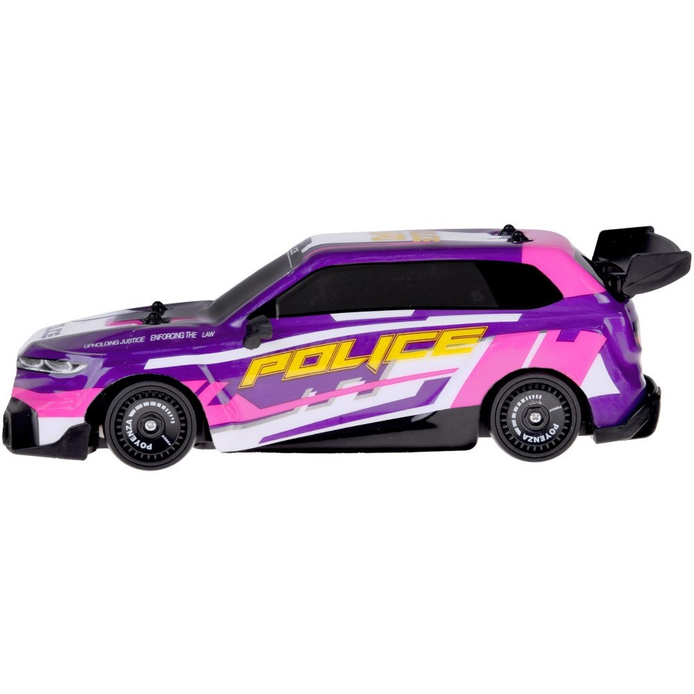 JOKO RC Driftovacie autíčko 4x4 na diaľkové ovládanie, podsvietené, fialové