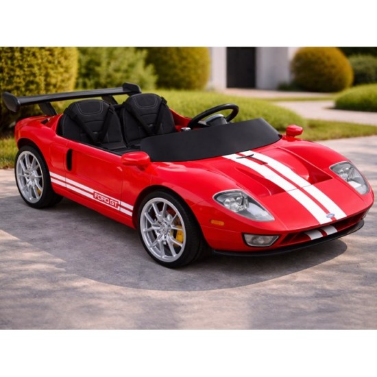 Ford GT 4-engine battery-powered children's car with remote control for 2 people PA0337