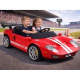Ford GT 4-engine battery-powered children's car with remote control for 2 people PA0337