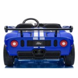 JOKO Elektrické autíčko Ford GT 4x4 24V, Dvojmiestne kožené sedadlo, penové kolesá, Nosnosť 60kg, modré