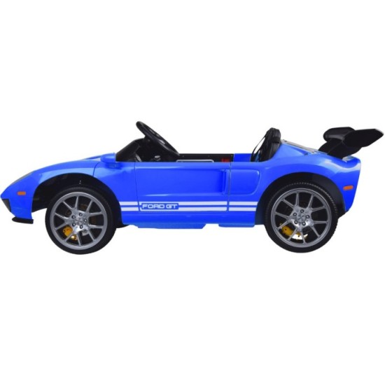 JOKO Elektrické autíčko Ford GT 4x4 24V, Dvojmiestne kožené sedadlo, penové kolesá, Nosnosť 60kg, modré