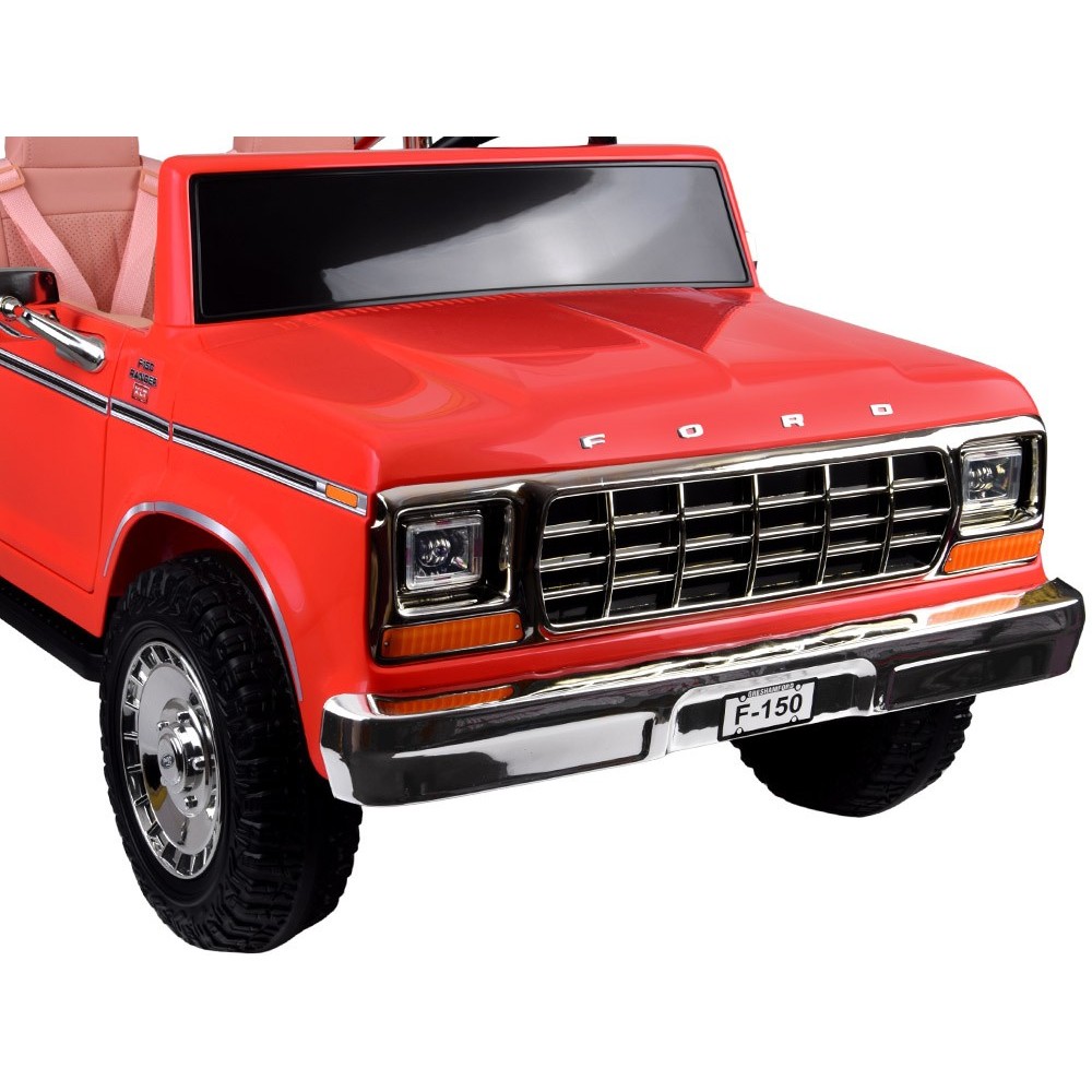 JOKO Elektrické autíčko Ford Bronco Pickup Classic 4X4 24V, Dvojmiestne kožené sedadlo, penové kolesá, FM rádio, nosnosť 60kg, č