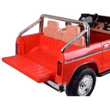 JOKO Elektrické autíčko Ford Bronco Pickup Classic 4X4 24V, Dvojmiestne kožené sedadlo, penové kolesá, FM rádio, nosnosť 60kg, č