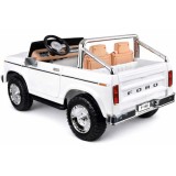 JOKO Elektrické autíčko Ford Bronco Pickup Classic 4X4 24V, Dvojmiestne kožené sedadlo, penové kolesá, FM rádio, nosnosť 60kg, b