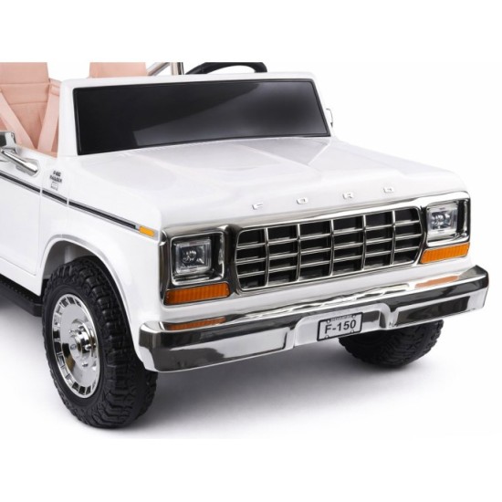 JOKO Elektrické autíčko Ford Bronco Pickup Classic 4X4 24V, Dvojmiestne kožené sedadlo, penové kolesá, FM rádio, nosnosť 60kg, b
