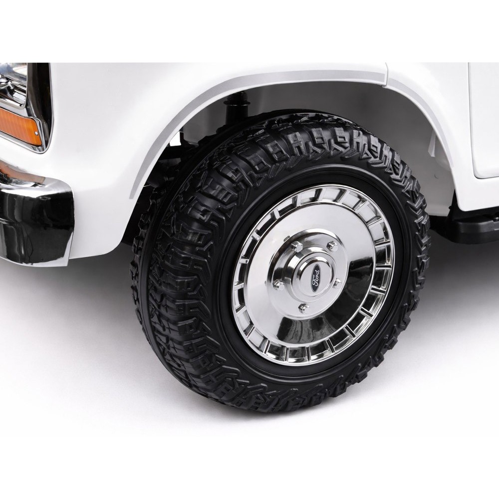 JOKO Elektrické autíčko Ford Bronco Pickup Classic 4X4 24V, Dvojmiestne kožené sedadlo, penové kolesá, FM rádio, nosnosť 60kg, b