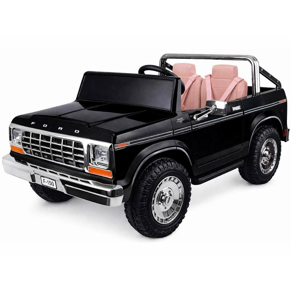 JOKO Elektrické autíčko Ford Bronco Pickup Classic 4X4 24V, Dvojmiestne kožené sedadlo, penové kolesá, FM rádio, nosnosť 60kg, č