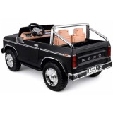 JOKO Elektrické autíčko Ford Bronco Pickup Classic 4X4 24V, Dvojmiestne kožené sedadlo, penové kolesá, FM rádio, nosnosť 60kg, č
