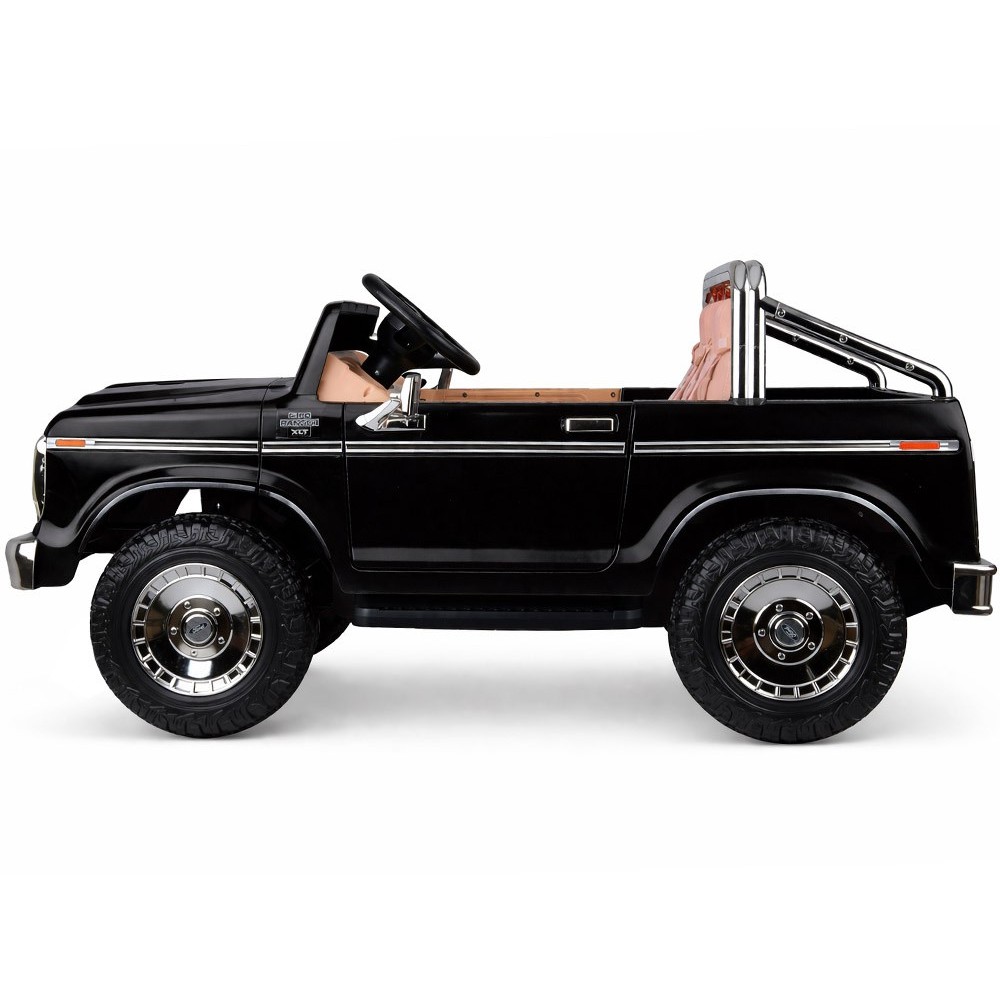JOKO Elektrické autíčko Ford Bronco Pickup Classic 4X4 24V, Dvojmiestne kožené sedadlo, penové kolesá, FM rádio, nosnosť 60kg, č