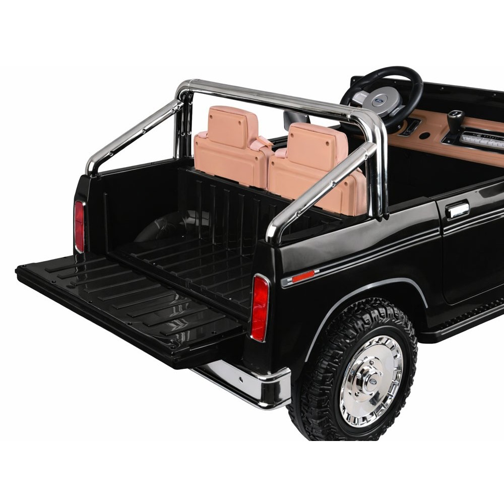 JOKO Elektrické autíčko Ford Bronco Pickup Classic 4X4 24V, Dvojmiestne kožené sedadlo, penové kolesá, FM rádio, nosnosť 60kg, č