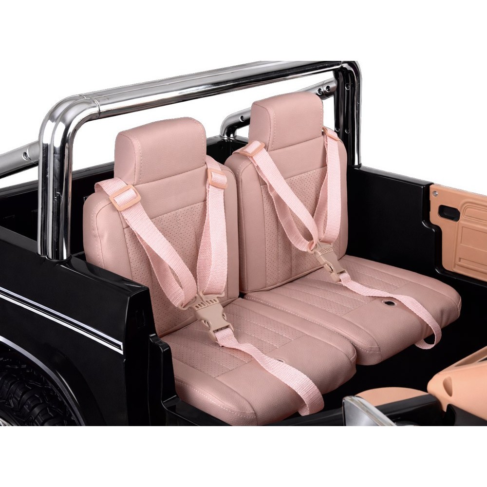 JOKO Elektrické autíčko Ford Bronco Pickup Classic 4X4 24V, Dvojmiestne kožené sedadlo, penové kolesá, FM rádio, nosnosť 60kg, č