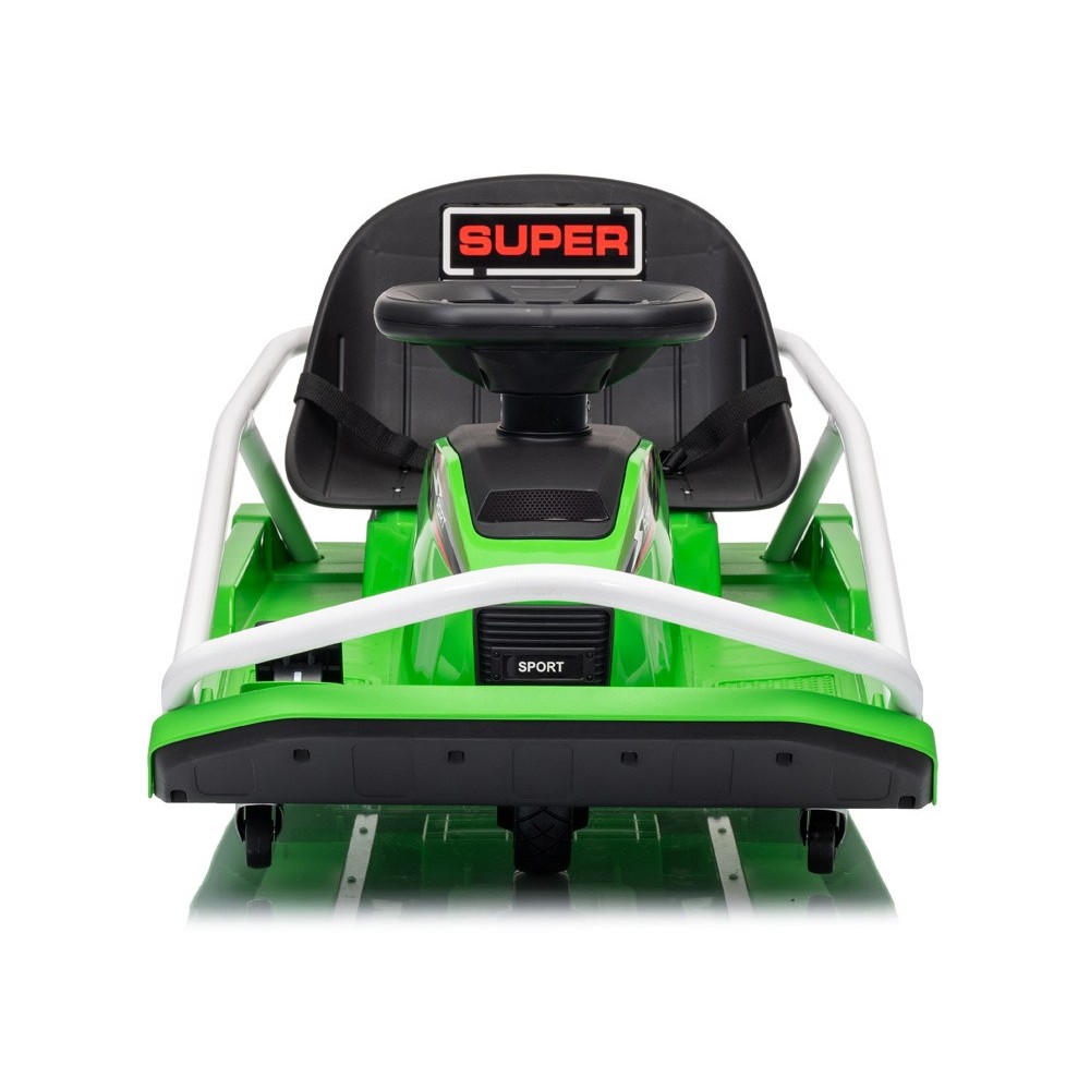 JOKO Elektrické autíčko Motokára s Driftom, rýchlosť 14km, nosnosť 50kg, zelená