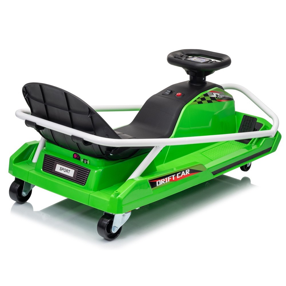 JOKO Elektrické autíčko Motokára s Driftom, rýchlosť 14km, nosnosť 50kg, zelená