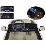 JOKO Elektrické autíčko Land Rover Defender 4x4 24V, Dvojmiestne, nosnosť 50kg, FM rádio, béžové