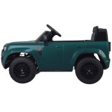 JOKO Elektrické autíčko Land Rover Defender 4x4 24V, dvojmiestne, nosnosť 50kg, FM rádio, zelené