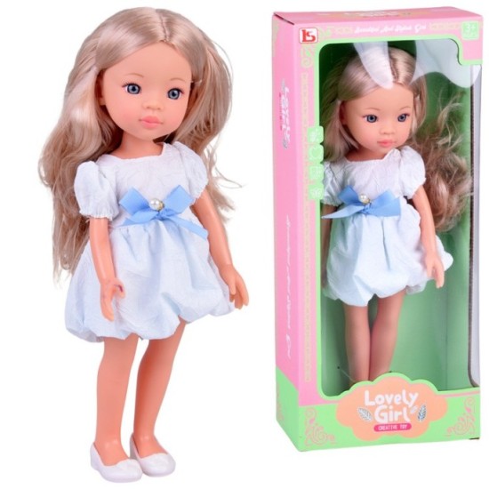 JOKO Bábika Blondína s dlhými vlasmi 33cm