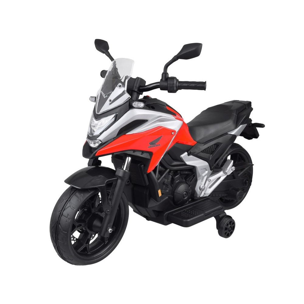 JOKO Elektrická Motorka Honda NC750X, USB a MP3, nosnosť 35kg, červená