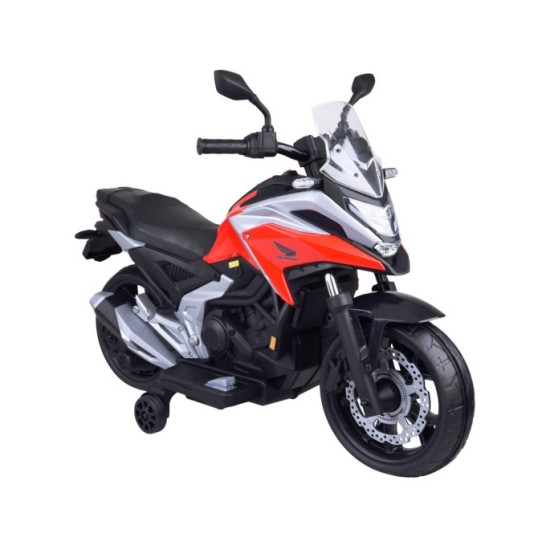 JOKO Elektrická Motorka Honda NC750X, USB a MP3, nosnosť 35kg, červená