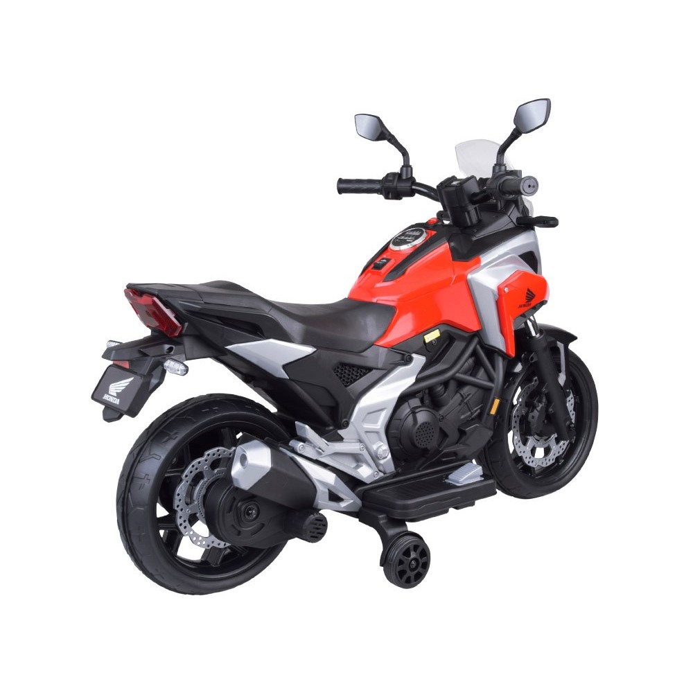 JOKO Elektrická Motorka Honda NC750X, USB a MP3, nosnosť 35kg, červená