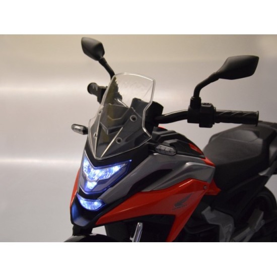 JOKO Elektrická Motorka Honda NC750X, USB a MP3, nosnosť 35kg, červená