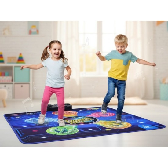 JOKO Veľká Tanečná Hudobná Podložka Twister 100 cm x 90 cm