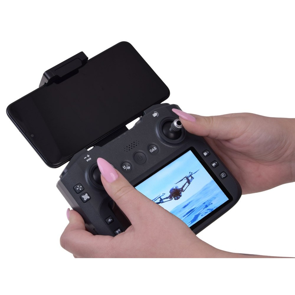 Drone with camera - remote-controlled quadrocopter + memory card RC0756