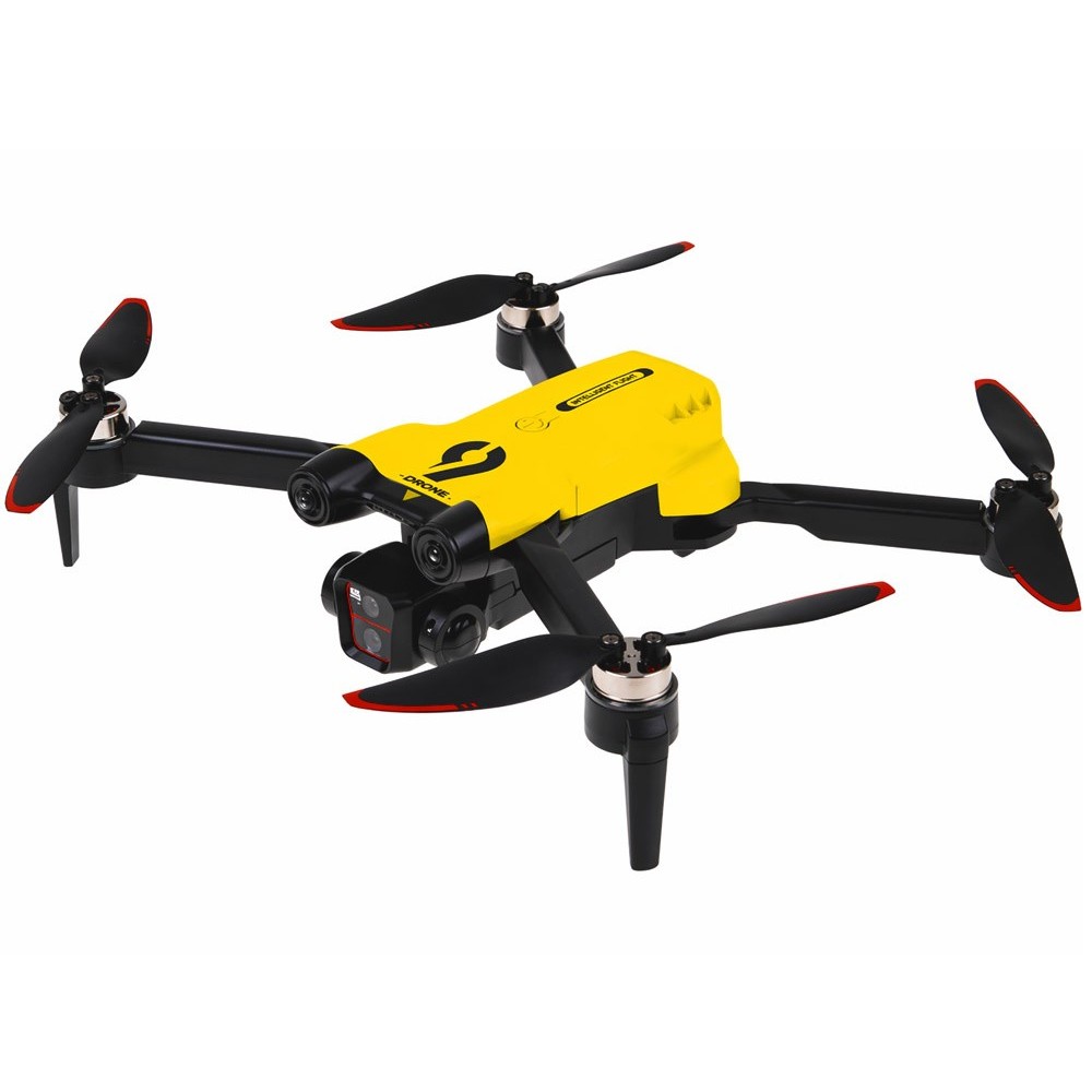 Drone with camera - remote-controlled quadrocopter + memory card RC0756