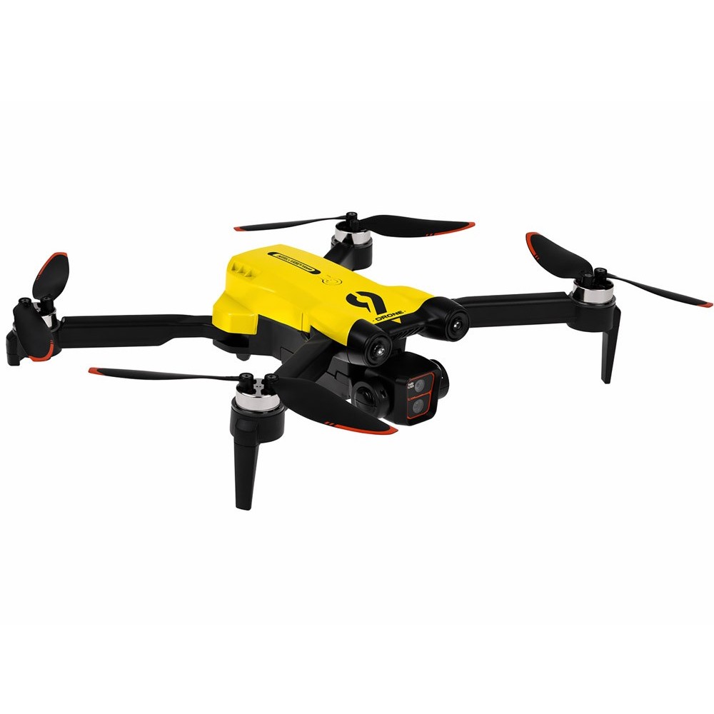 Drone with camera - remote-controlled quadrocopter + memory card RC0756