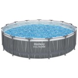 Bestway 561GD Bazén s Kovovou Konštrukciou Steel Pro Max 457x107cm a filtračným čerpadlom + LED svetlo na diaľkové ovládanie, pl